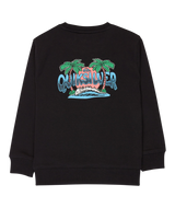 Boys Graphic Sweatshirt in Black