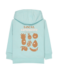 Boys Graphic Hoodie in Blue Haze