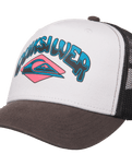 Boys Decades Trucker Cap in Microchip
