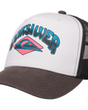 Boys Decades Trucker Cap in Microchip