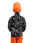 The Quiksilver Boys Boys No Destination Fleece Jacket in Black