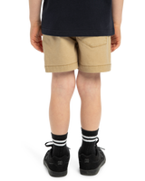 The Quiksilver Boys Boys Taxer Walkshorts in Khaki