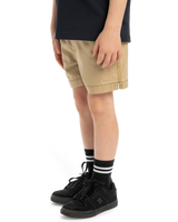 The Quiksilver Boys Boys Taxer Walkshorts in Khaki