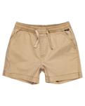 The Quiksilver Boys Boys Taxer Walkshorts in Khaki