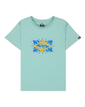 Boys EV Starfish Stamp T-Shirt in Blue Haze