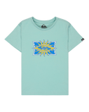 Boys EV Starfish Stamp T-Shirt in Blue Haze