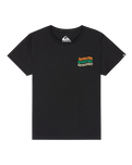 Boys EV Cosmic Character T-Shirt in Black