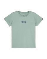 The Quiksilver Boys Boys Lantern T-Shirt in Iceberg Green