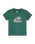The Quiksilver Boys Boys MTB & Wave T-Shirt in Forest