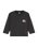 The Quiksilver Boys Boys Kingpin Long Sleeve T-Shirt in Tarmac