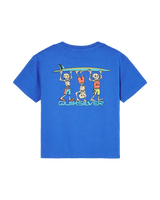 The Quiksilver Boys Boys Trucks T-Shirt in Dazzling Blue