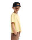 The Quiksilver Boys Boys Trucks T-Shirt in Straw