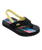 Boys Molokai Layback Toddler Flip Flops in Black Holmes