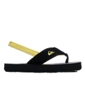 Boys Molokai Layback Toddler Flip Flops in Black Holmes