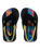 Boys Molokai Layback Toddler Flip Flops in Black Holmes