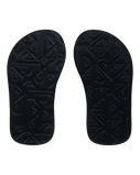 Boys Molokai Layback Toddler Flip Flops in Black Holmes