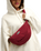 The Quiksilver Womens Treble Cross Bag in Oxblood Red