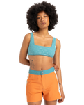 The Quiksilver Womens Collection Womens Original Arch Boardshorts in Coral Gold