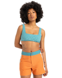 The Quiksilver Womens Collection Womens Original Arch Boardshorts in Coral Gold