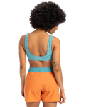The Quiksilver Womens Collection Womens Original Arch Boardshorts in Coral Gold