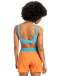 The Quiksilver Womens Collection Womens Original Arch Boardshorts in Coral Gold
