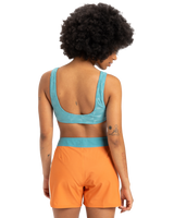 The Quiksilver Womens Collection Womens Original Arch Boardshorts in Coral Gold