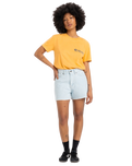 Denim Shorts in Ice Flow