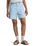 Mom Denim Walkshorts in Ice Flow