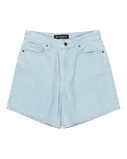 Mom Denim Walkshorts in Ice Flow