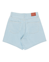 Mom Denim Walkshorts in Ice Flow