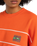 The Quiksilver Womens Collection Womens Crop Over Crew Sweatshirt in Tigerlily