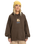 The Quiksilver  Womens Standard Hoodie in Chocolate Brown