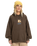 The Quiksilver  Womens Standard Hoodie in Chocolate Brown