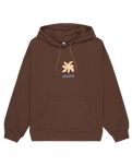 The Quiksilver  Womens Standard Hoodie in Chocolate Brown