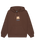 The Quiksilver  Womens Standard Hoodie in Chocolate Brown