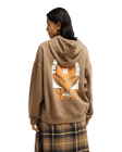 The Quiksilver Womens Standard Hoodie in Pine Bark