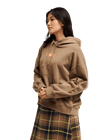 The Quiksilver Womens Standard Hoodie in Pine Bark