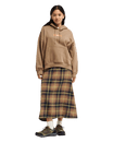 The Quiksilver Womens Standard Hoodie in Pine Bark