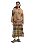 The Quiksilver Womens Standard Hoodie in Pine Bark