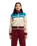 The Quiksilver Womens Brooklyn Zip Fleece Jacket in Peyote