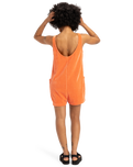 The Quiksilver Womens Collection Womens Katryn Romper in Coral Gold