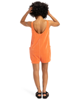 The Quiksilver Womens Collection Womens Katryn Romper in Coral Gold