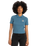 The Quiksilver Womens Collection Womens Nightcall Polo Shirt in Real Teal