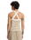 Riza Striped Vest in Tobacco Rize Stripe