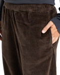 The Quiksilver  Womens Payarawa Trousers in Chocolate Brown
