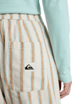 Lomas Woven Trousers in Bone White Lomas Stripe