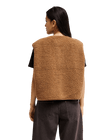 The Quiksilver Womens Cropped Cardigan in Rawhide