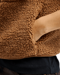 The Quiksilver Womens Cropped Cardigan in Rawhide