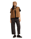 The Quiksilver Womens Cropped Cardigan in Rawhide
