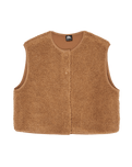 The Quiksilver Womens Cropped Cardigan in Rawhide